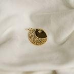 Collier L'équilibriste (plaqué or)
