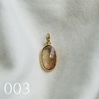 Pendentif "La Singulière" tourmaline - pièce unique (or 18k)