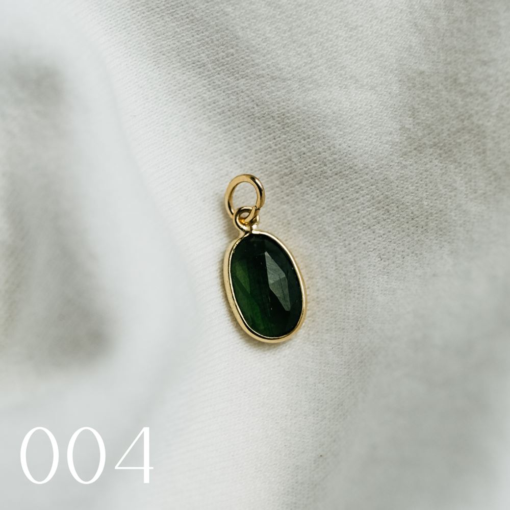 Pendentif "La Singulière" tourmaline - pièce unique (or 18k)