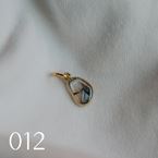 Hangertje "La Singulière" diamant - pièce unique (18k goud)
