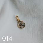 Hangertje "La Singulière" diamant - pièce unique (18k goud)