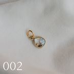 Hangertje "La Singulière" diamant - pièce unique (18k goud)