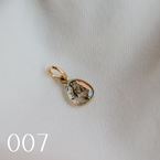 Hangertje "La Singulière" diamant - pièce unique (18k goud)