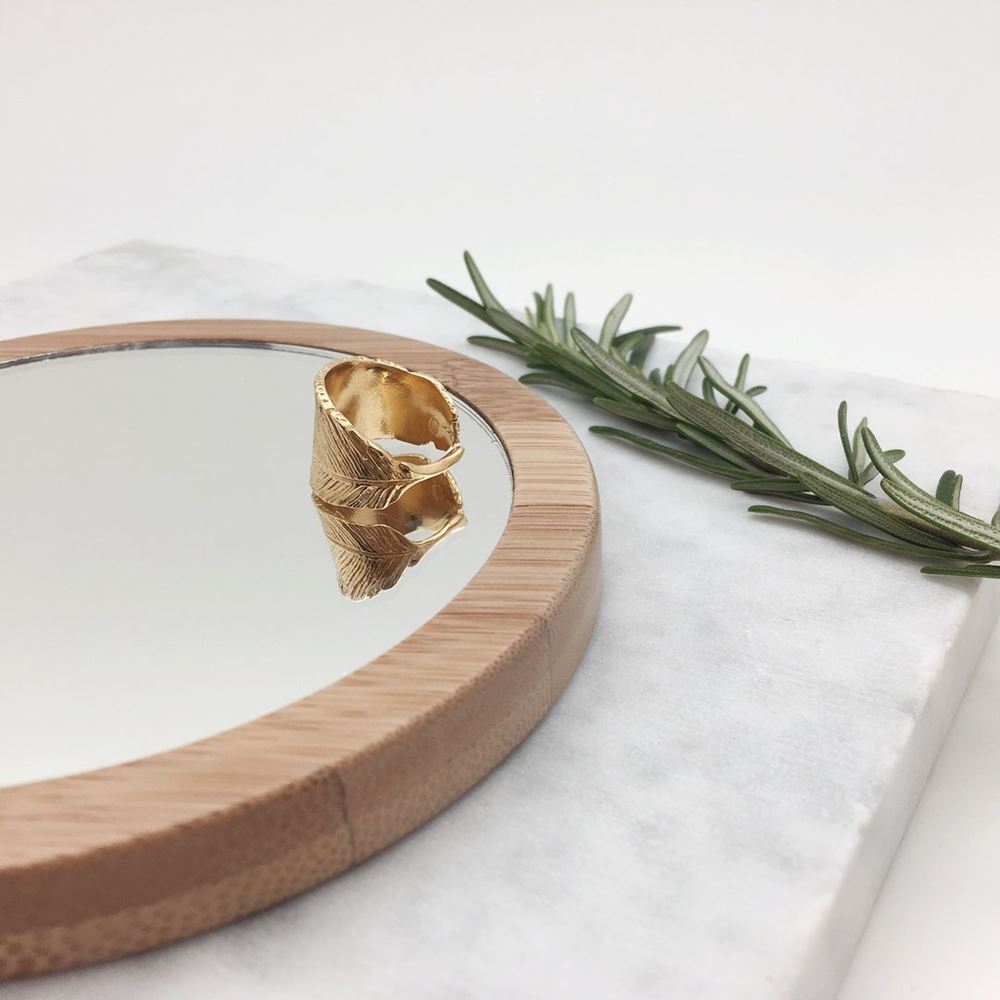 Bague Inès (plaqué or)