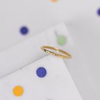 Bague "Fée Clochette" (or 18k)