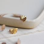 Boucles d'oreilles Céleste (plaqué or)