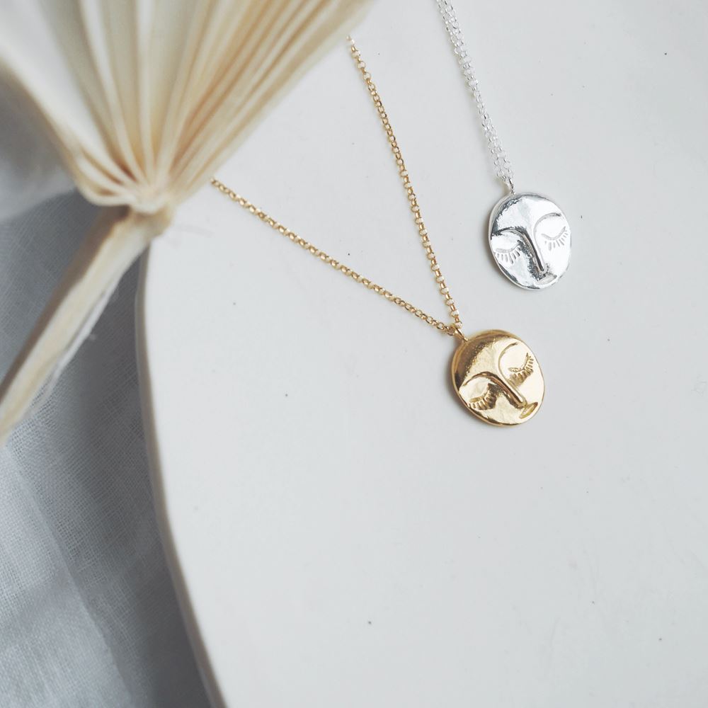 Collier Veilleuse (plaqué or)