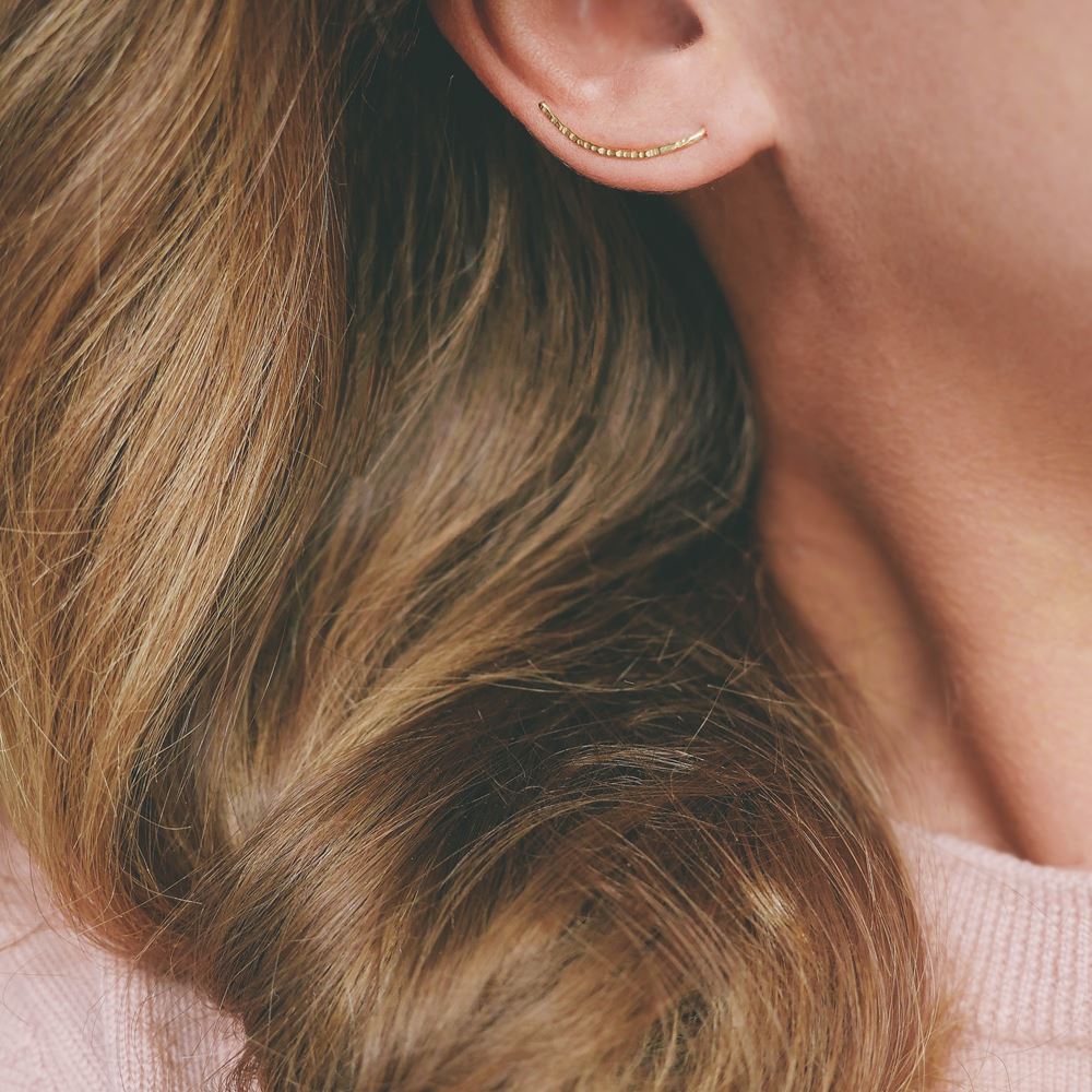 Oorring "Fée Clochette" (18kt goud)