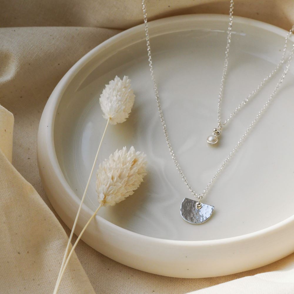 Collier double Luce (argent)