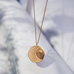 Collier L'équilibriste (plaqué or)