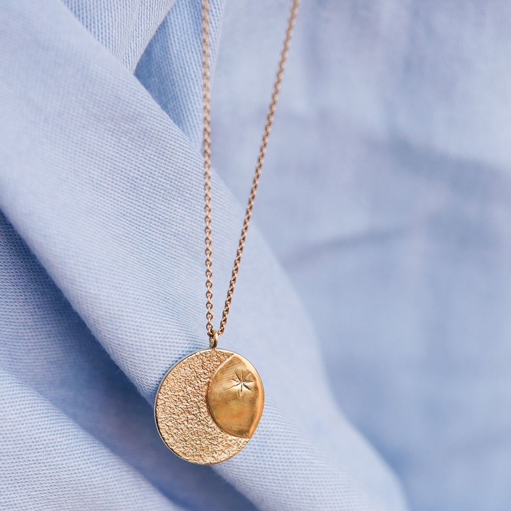 Collier L'équilibriste (plaqué or)