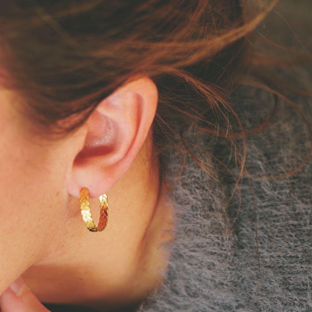 Créoles Anna (or 18k)