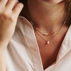 Collier Ella (plaqué or)