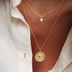 Collier Ella (plaqué or)