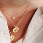 Collier Ella (plaqué or)