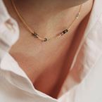 Collier Uma (plaqué or)