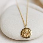 Collier Marguerite (plaqué or)