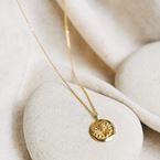 Collier Marguerite (plaqué or)