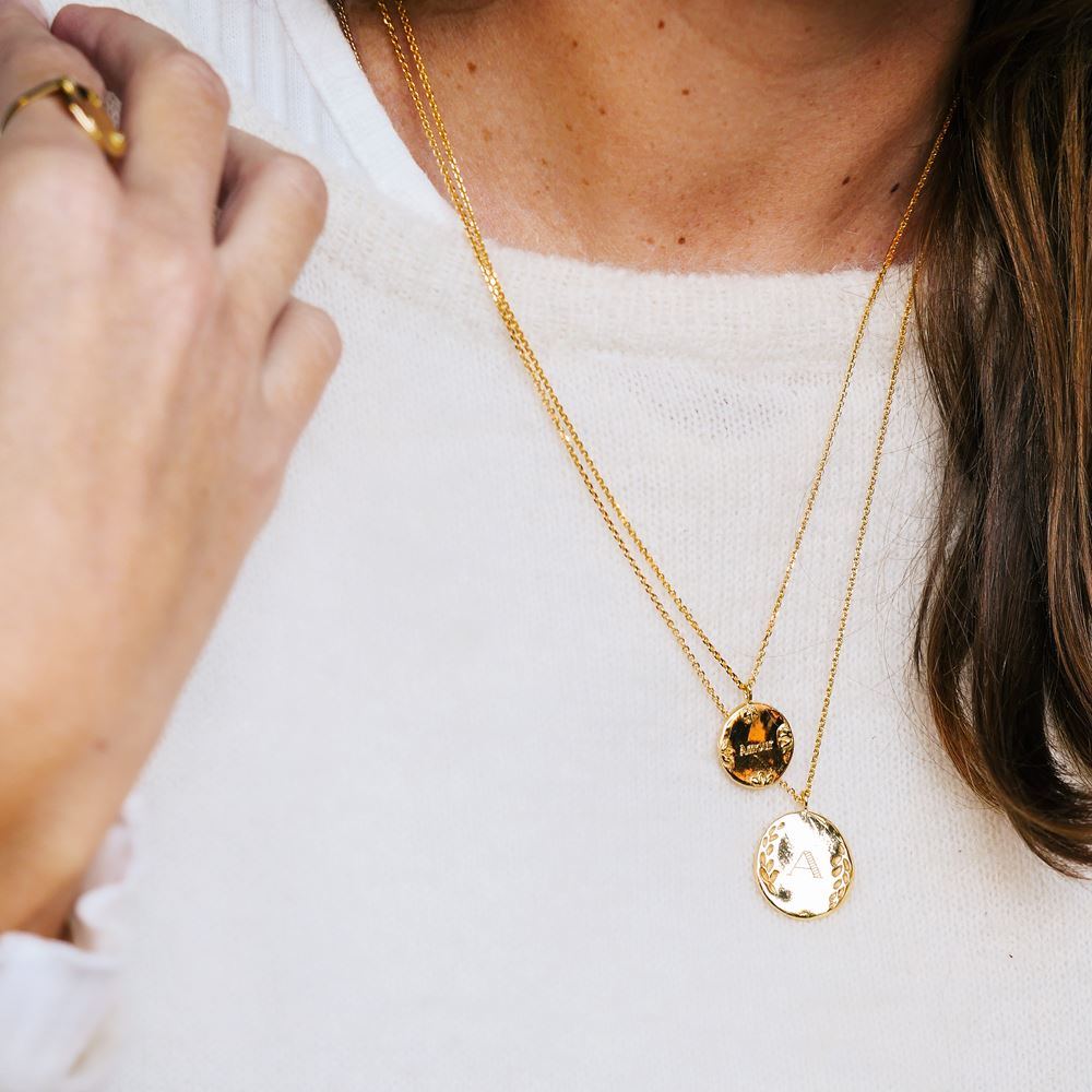 Halsketting "Indruk" n°1 (18k goud)