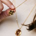 Halsketting "Indruk" n°1 (18k goud)