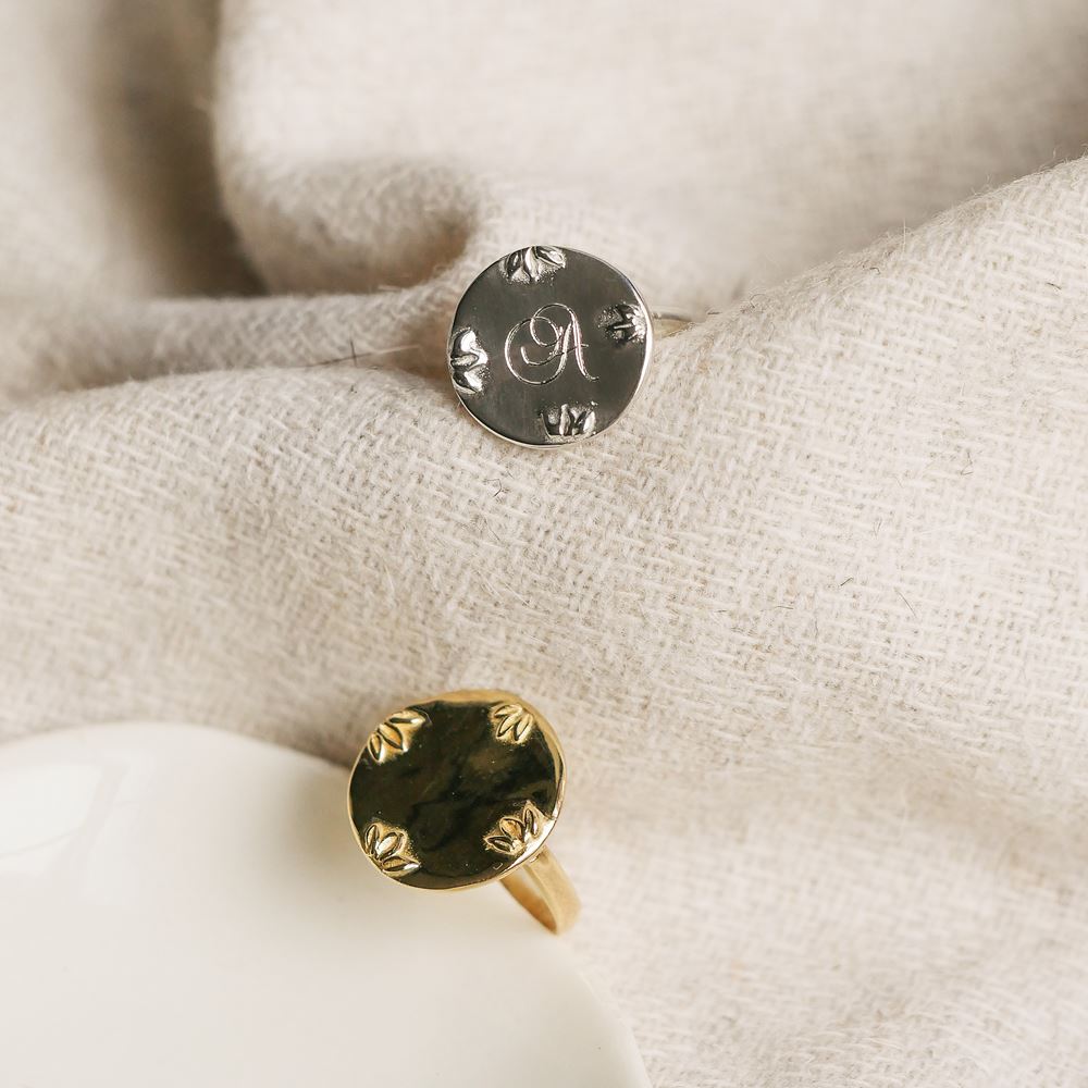 Ring "Indruk" (zilver 925)