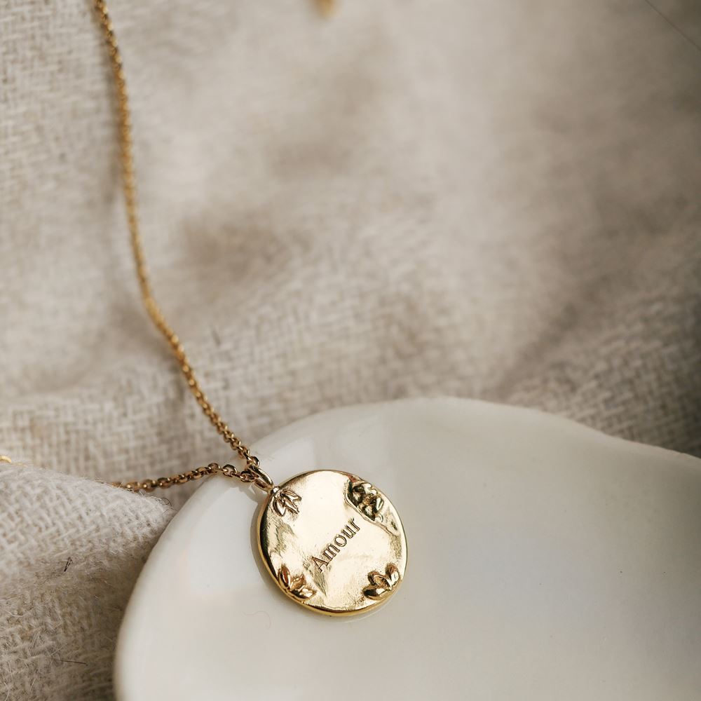 Halsketting "Indruk" n°1 (18k goud)