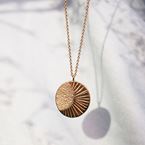 Collier L'équilibriste (plaqué or)