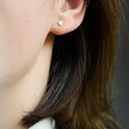 Boucle d'oreille "Petit coeur" (or 18k)