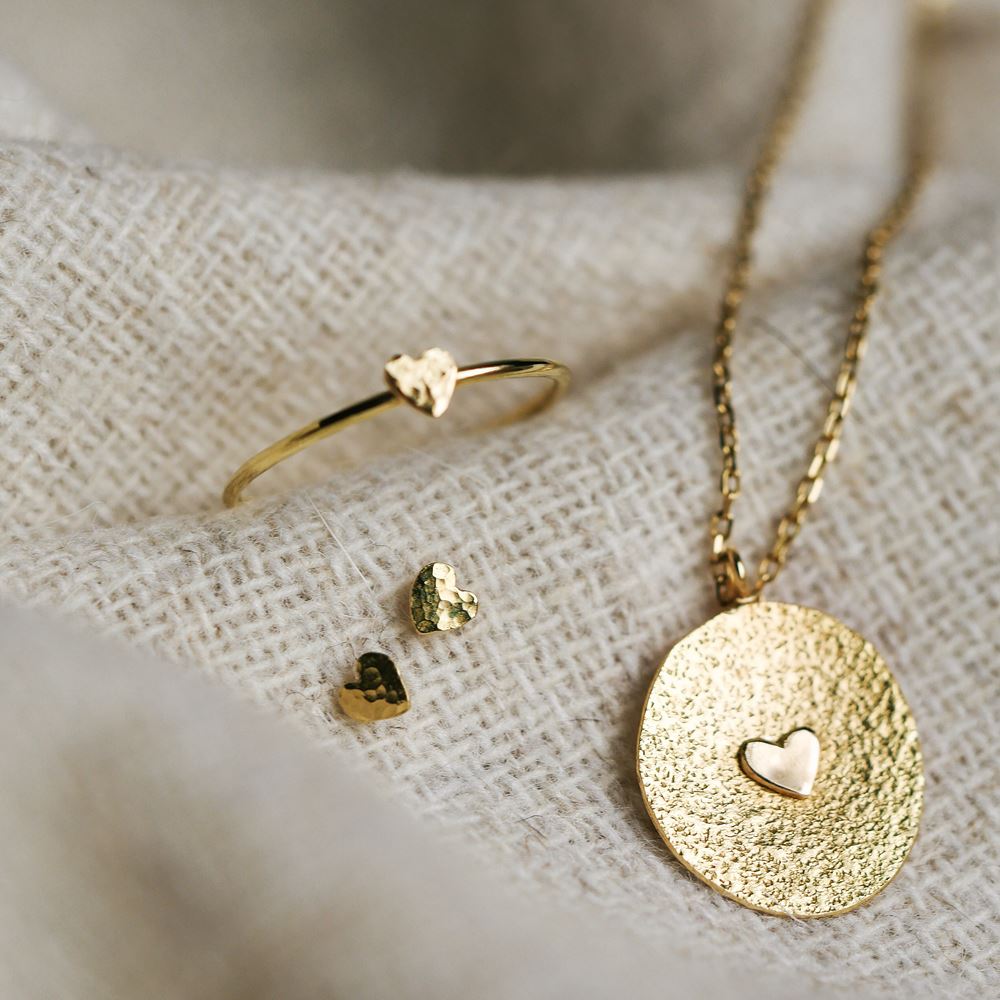 Boucle d'oreille "Petit coeur" (or 18k)