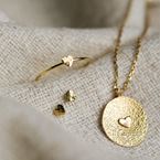 Boucle d'oreille "Petit coeur" (or 18k)