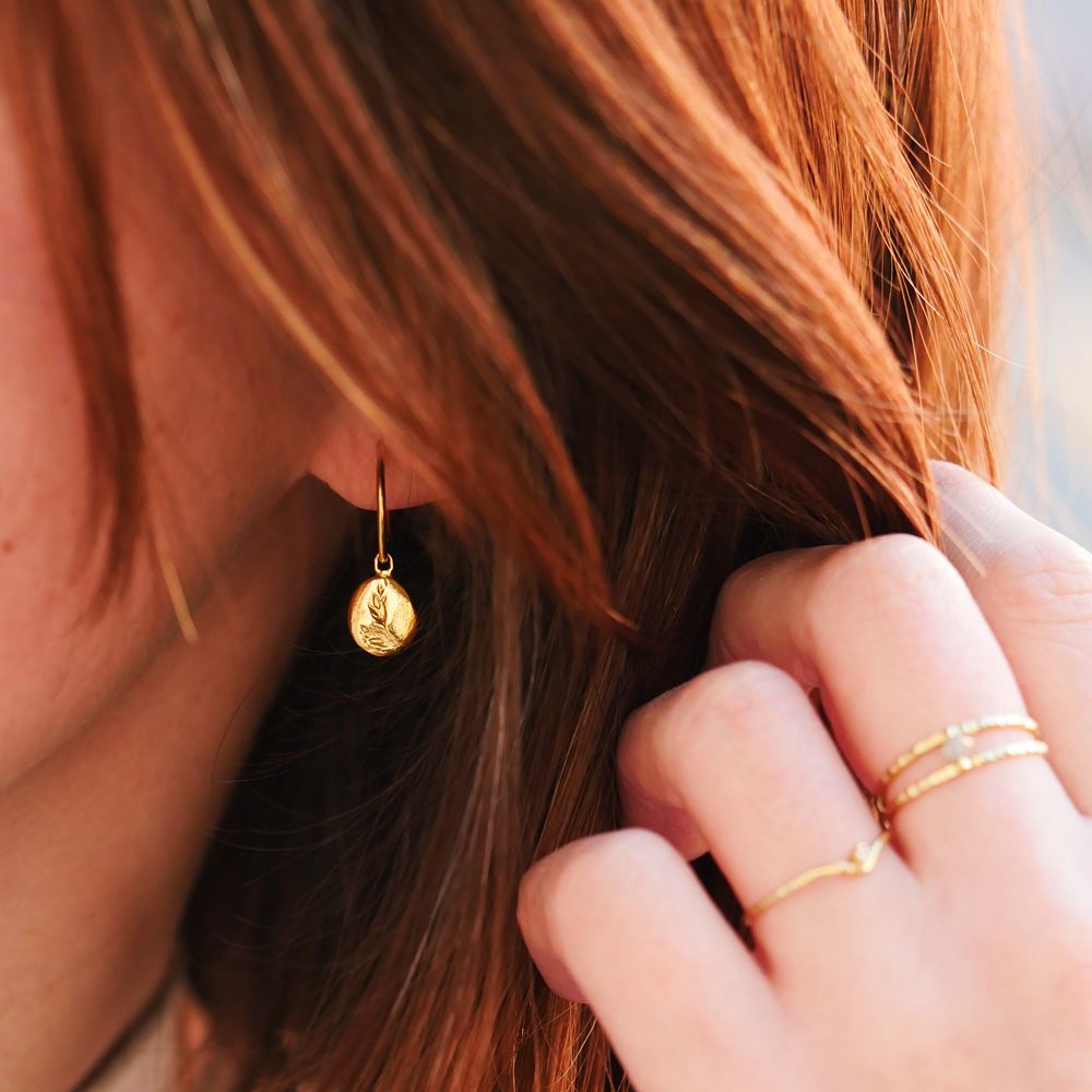 Creolen "Grootmoeder Wilg" (verguld)