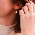 Creolen "Grootmoeder Wilg" (verguld)