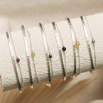 Armband "Geluksster" (zilver 925)