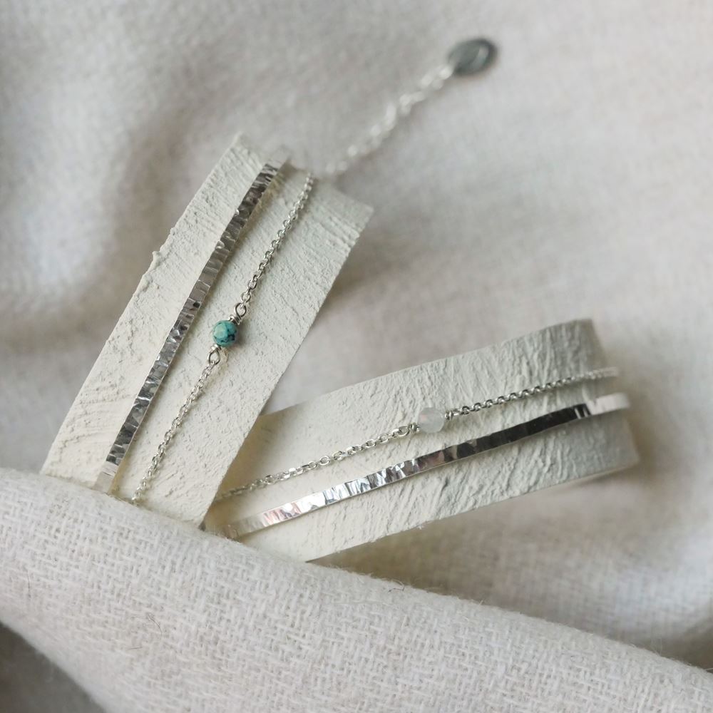 Armband "Geluksster" (zilver 925)