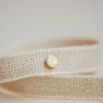 Boucle d'oreille Romy (plaqué or)