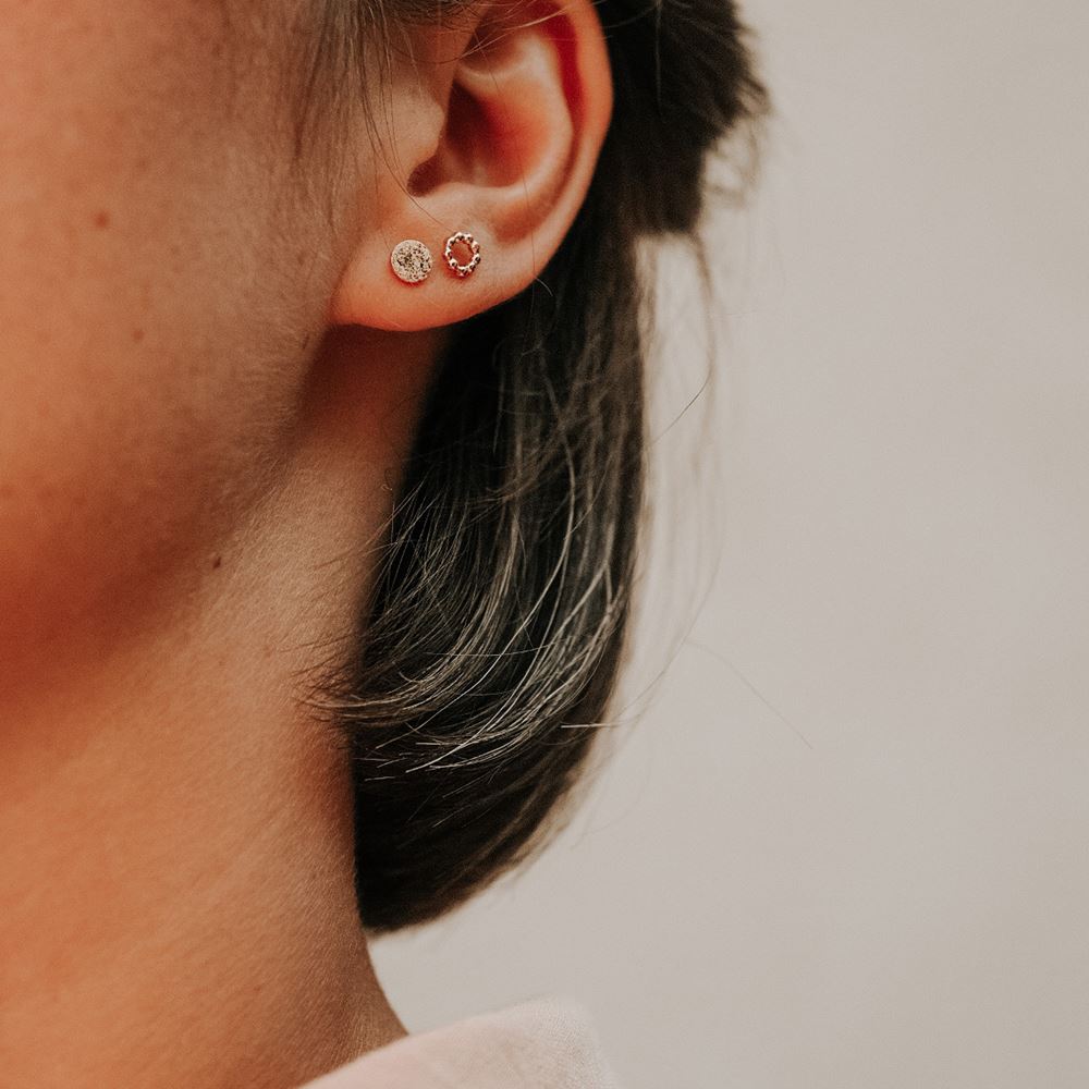 Boucle d'oreille Romy (plaqué or)