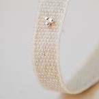 Boucle d'oreille Rose (argent 925)