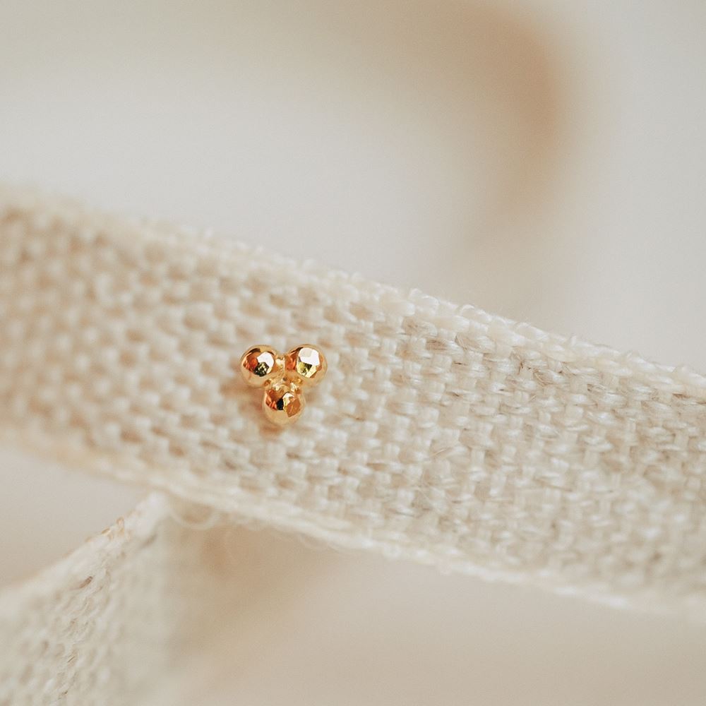 Oorring Rose (verguld)