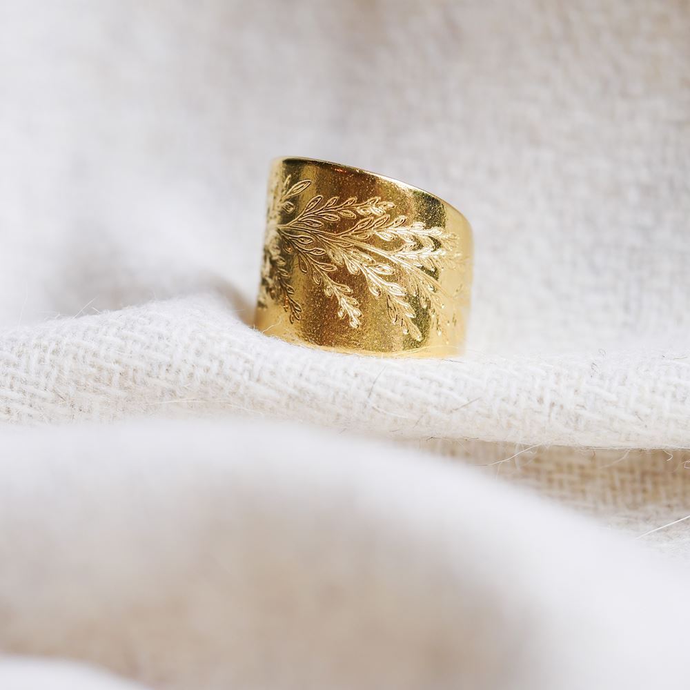 Ring Pachamama (18 k goud)