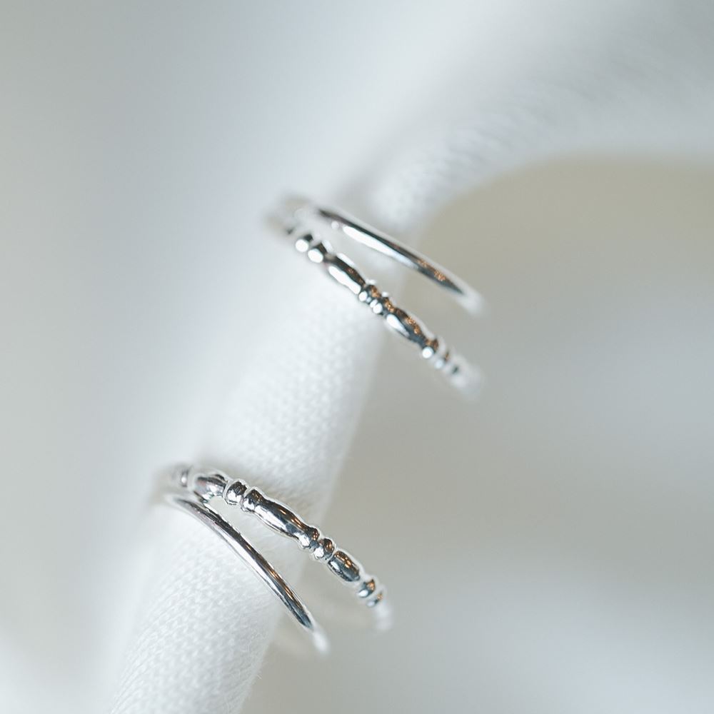 Boucles d'oreilles Marie-Alice (argent)