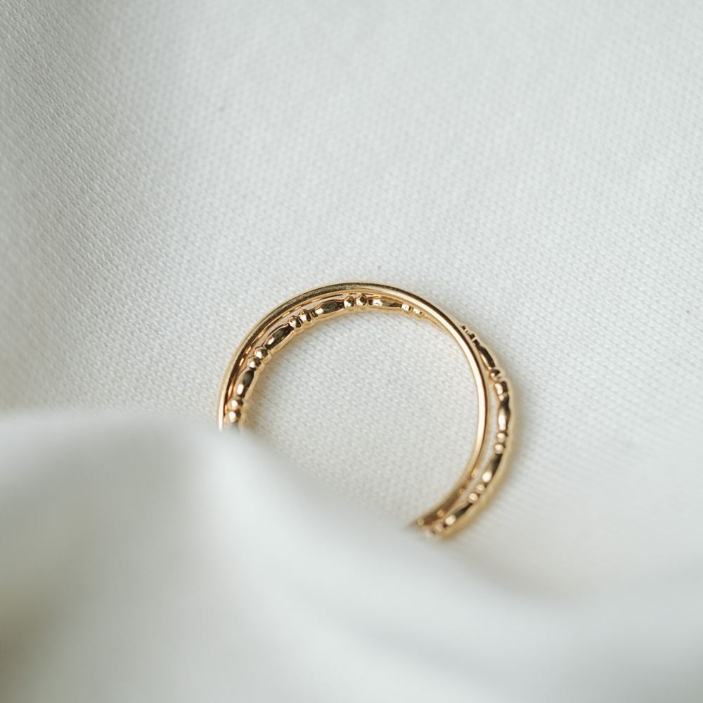 Bague Marie-Louise (plaqué or)
