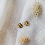 Boucles d'oreilles "Grand-mère Feuillage" (or 18k)