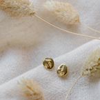 Boucles d'oreilles "Grand-mère Feuillage" (or 18k)