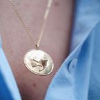 Collier L'Envolée (plaqué or)