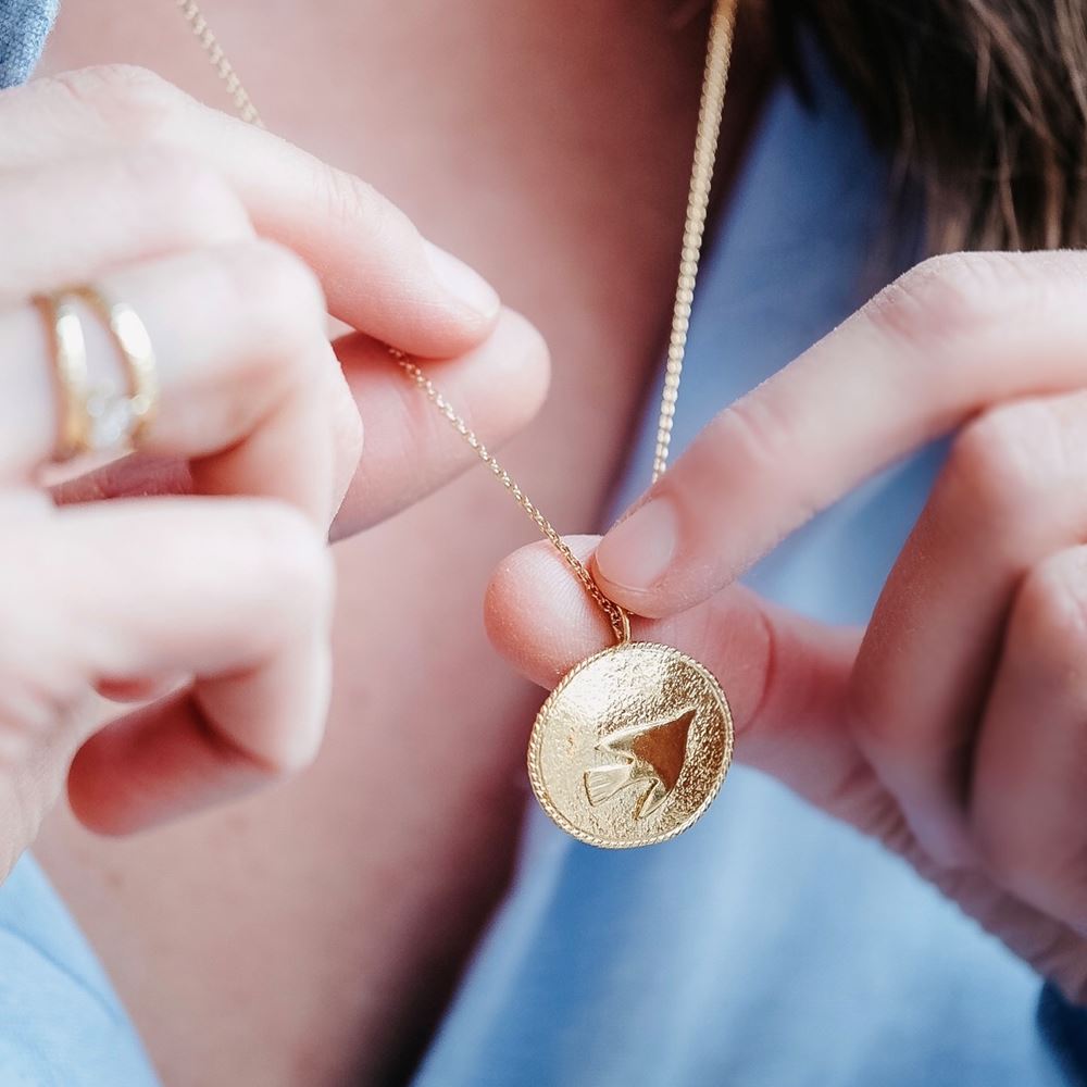 Collier L'Envolée (plaqué or)