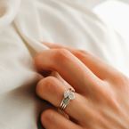 Bague Lettre d'amour n° 1 (argent 925)