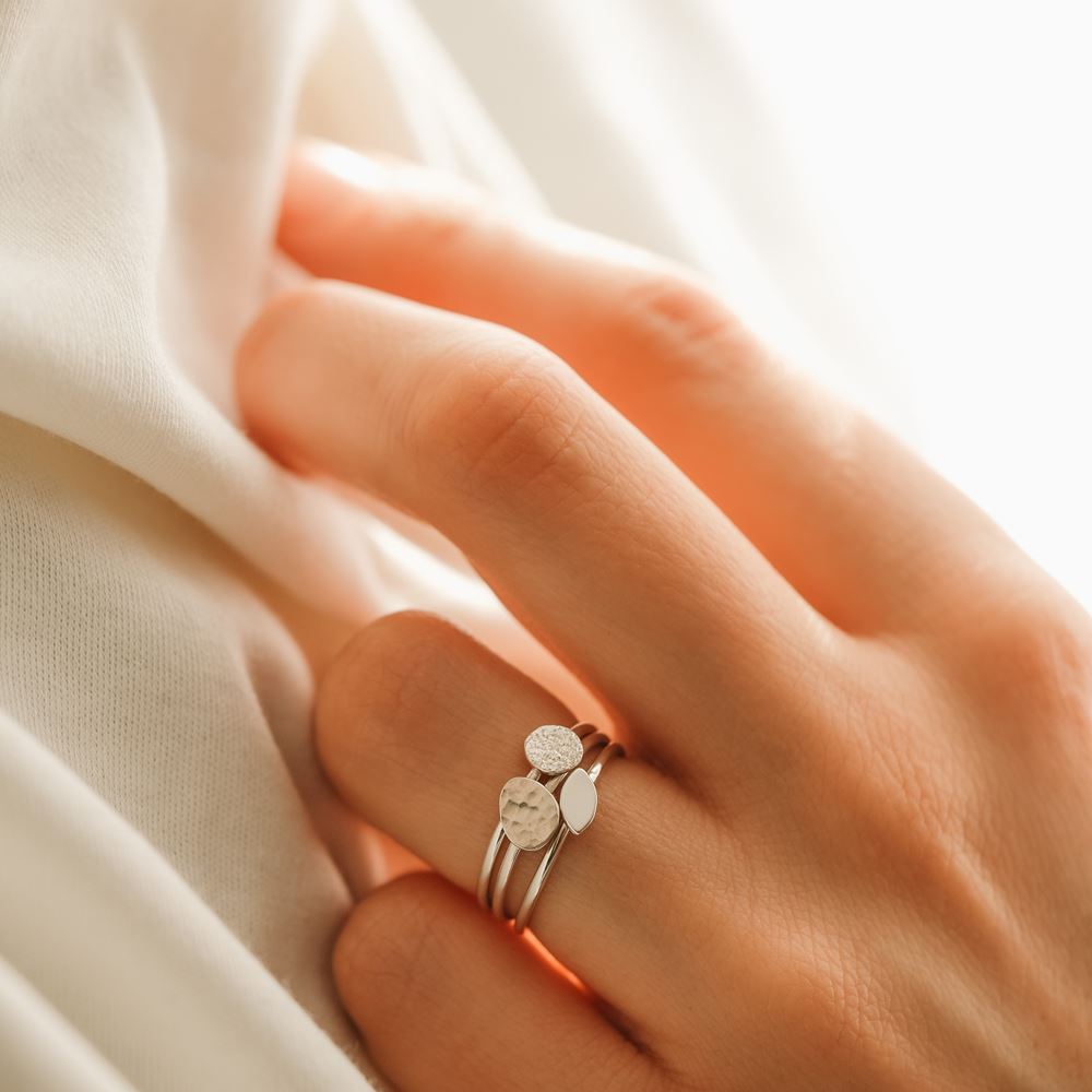 Bague Lettre d'amour n° 1 (argent 925)