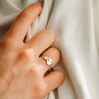 Ring Love letter n°2 (zilver 925)