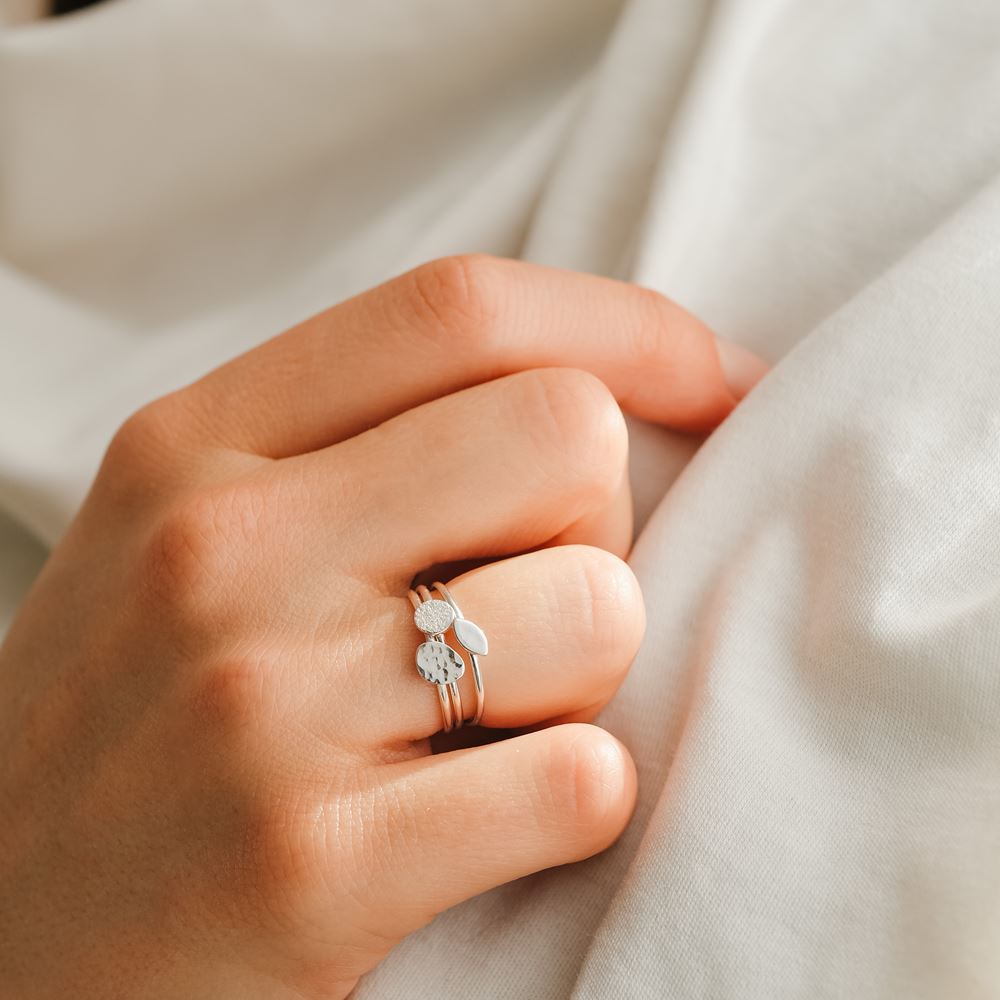 Bague Lettre d amour n 3 argent 925 Tiroir de Lou