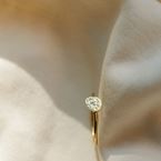 Ring Love letter n°2 (verguld)